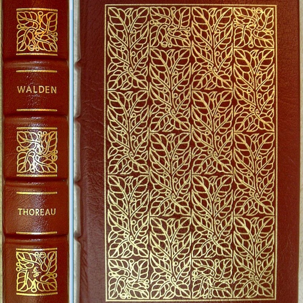 WALDEN by Henry David Thoreau Easton Press Leather As New 1981